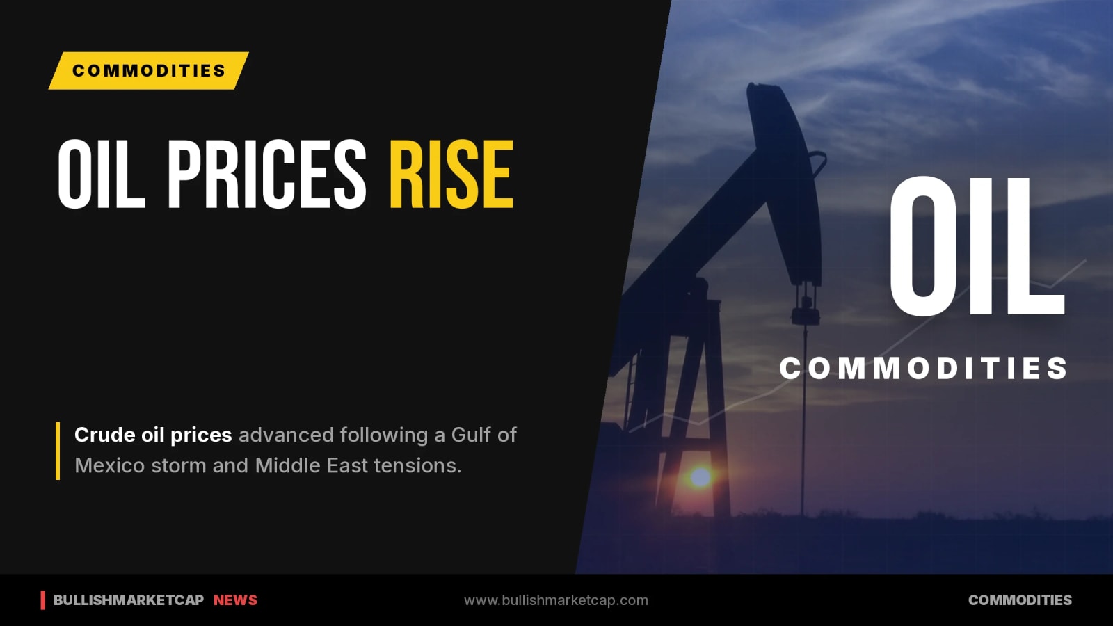 Oil Prices Rise Amid Gulf Of Mexico Storm And Middle East Tensions