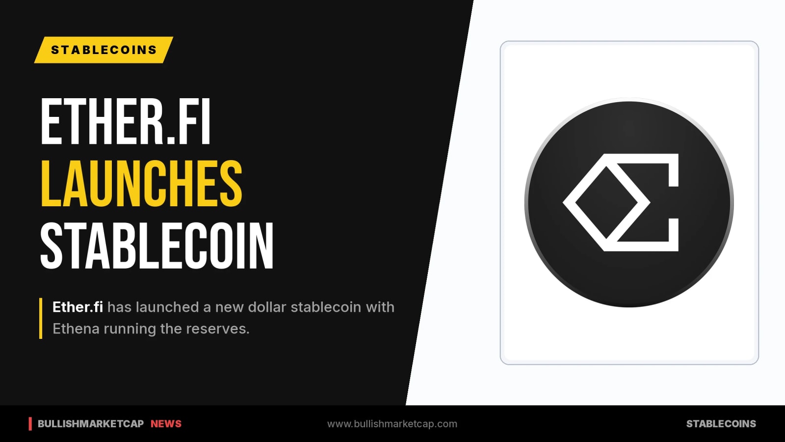 Ether.fi Launches Dollar Stablecoin With Ethena Reserves