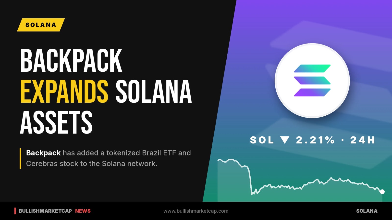 Backpack Adds Brazil ETF and Cerebras Stock to Solana