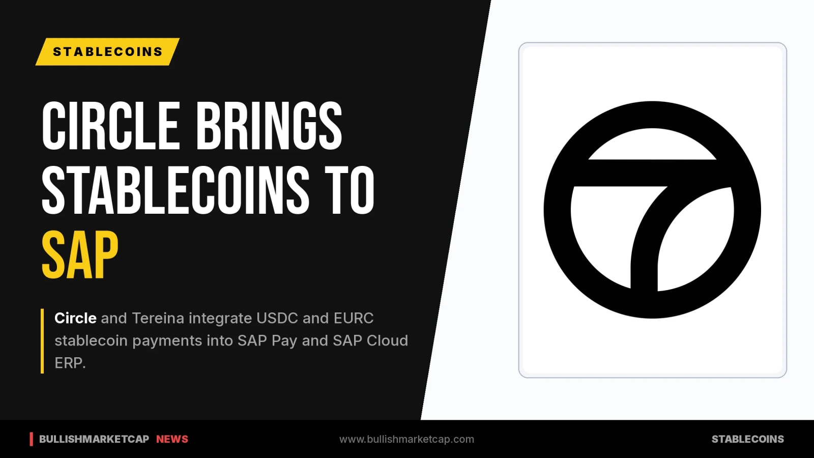 Circle Brings USDC and EURC Payments to SAP Cloud ERP