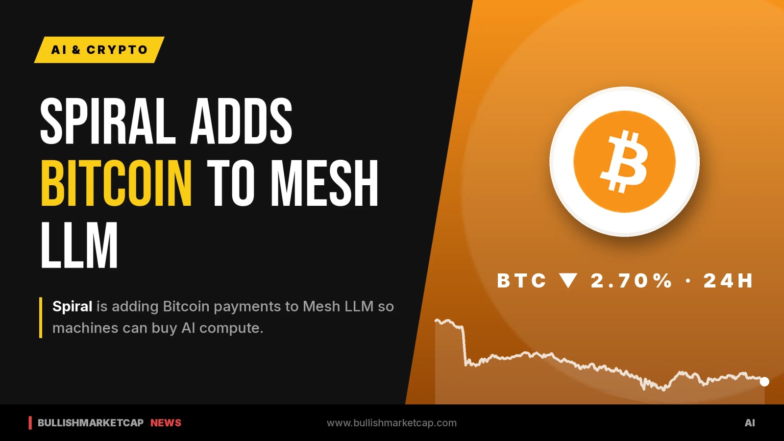 Spiral Integrates Bitcoin Payments into Mesh LLM