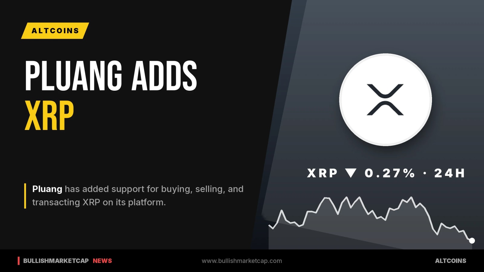 Pluang Adds XRP Support for Users