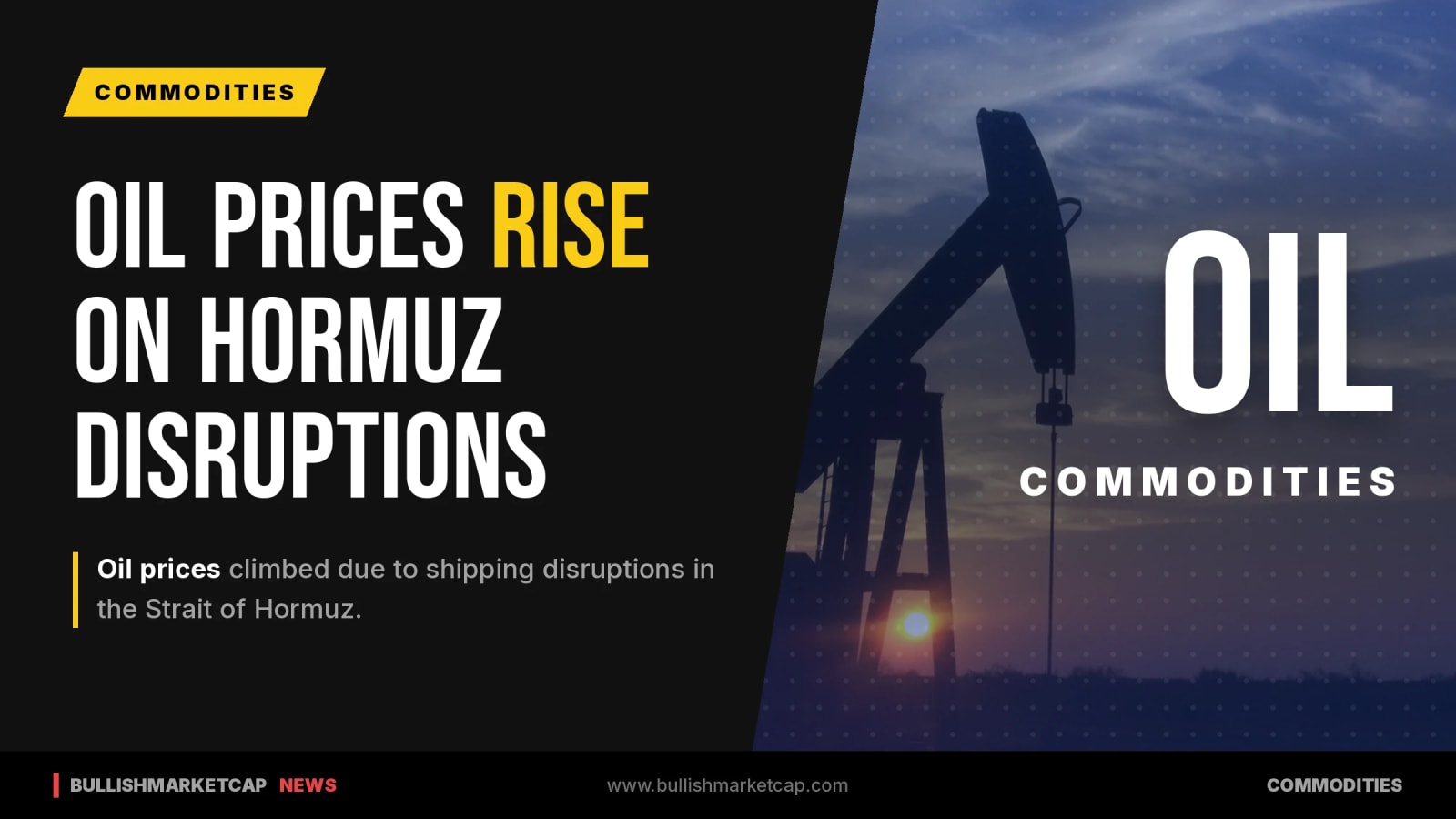Oil Prices Rise on Shipping Disruptions as IEA Accelerates Releases