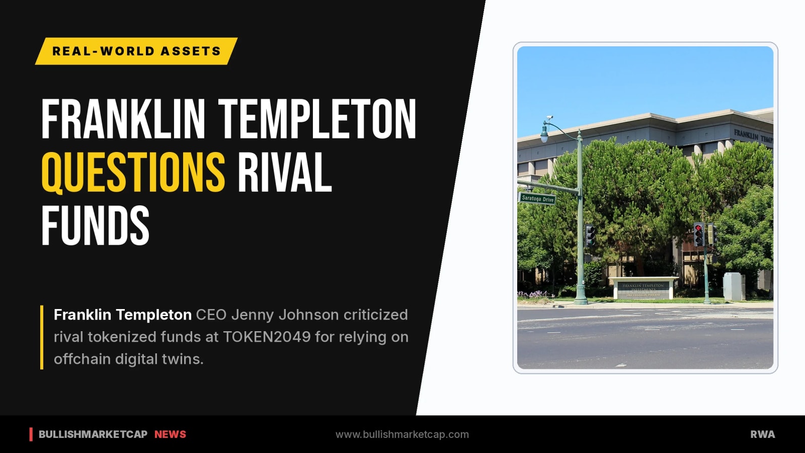 Franklin Templeton CEO Questions Tokenized Fund Models