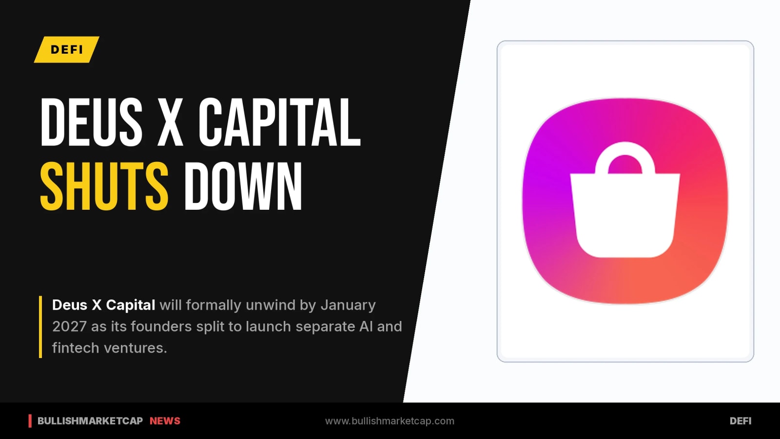 Deus X Capital to Shut Down as Backers Split Strategies
