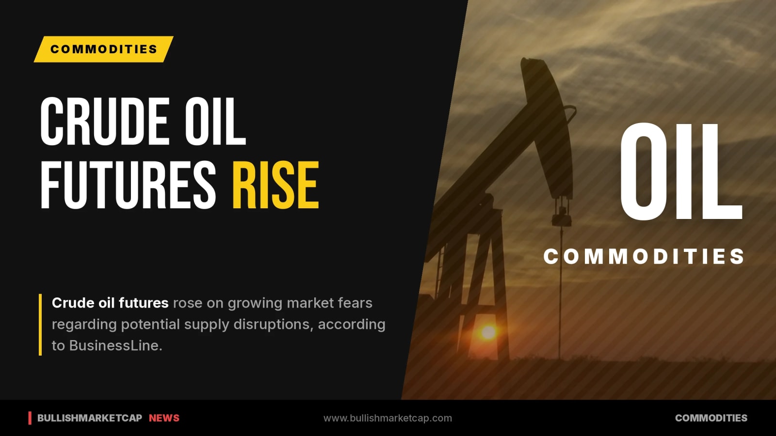 Crude Oil Futures Rise on Supply Disruption Fears