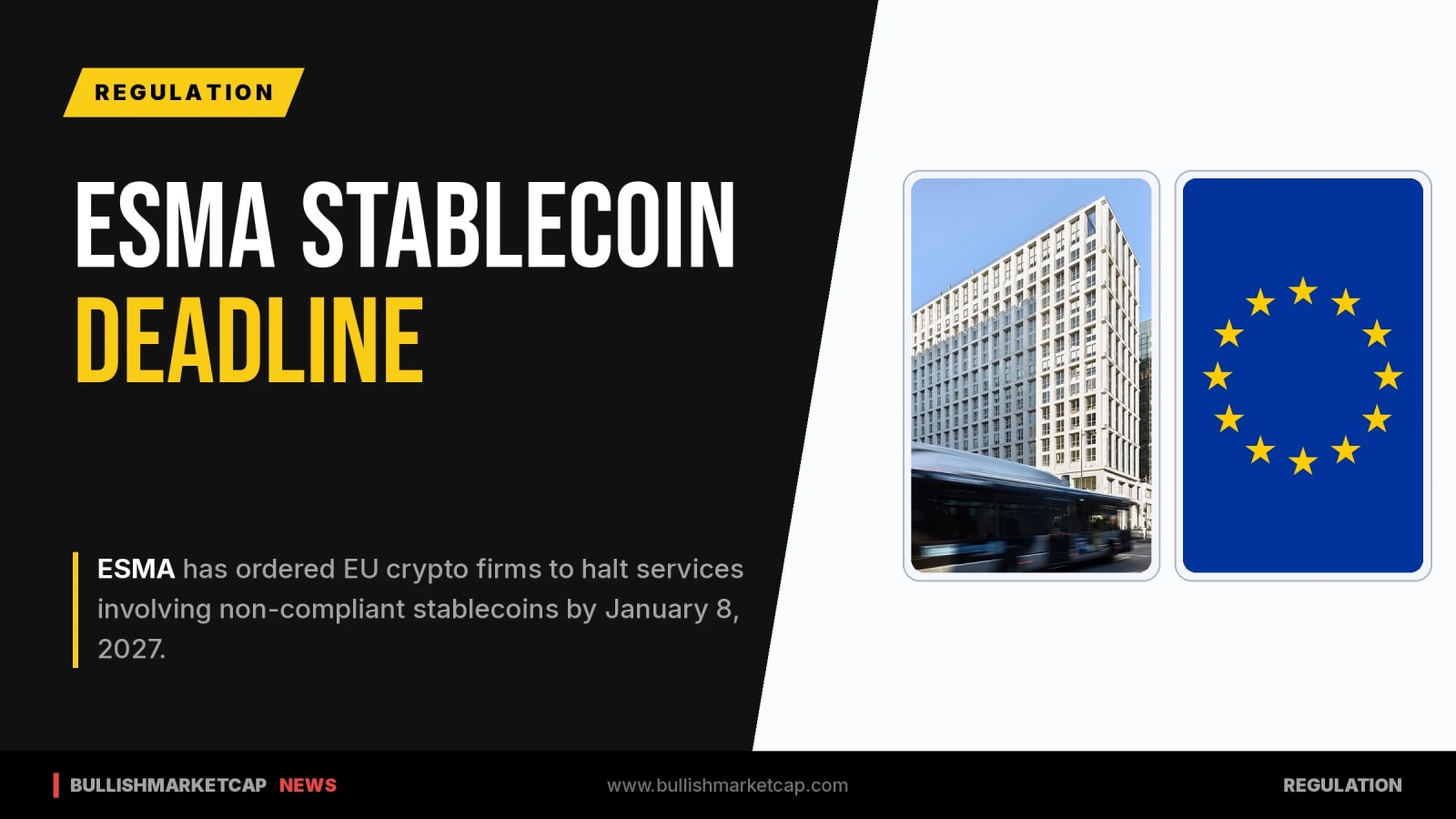 ESMA Orders EU Crypto Firms to Drop Non-Compliant Stablecoins