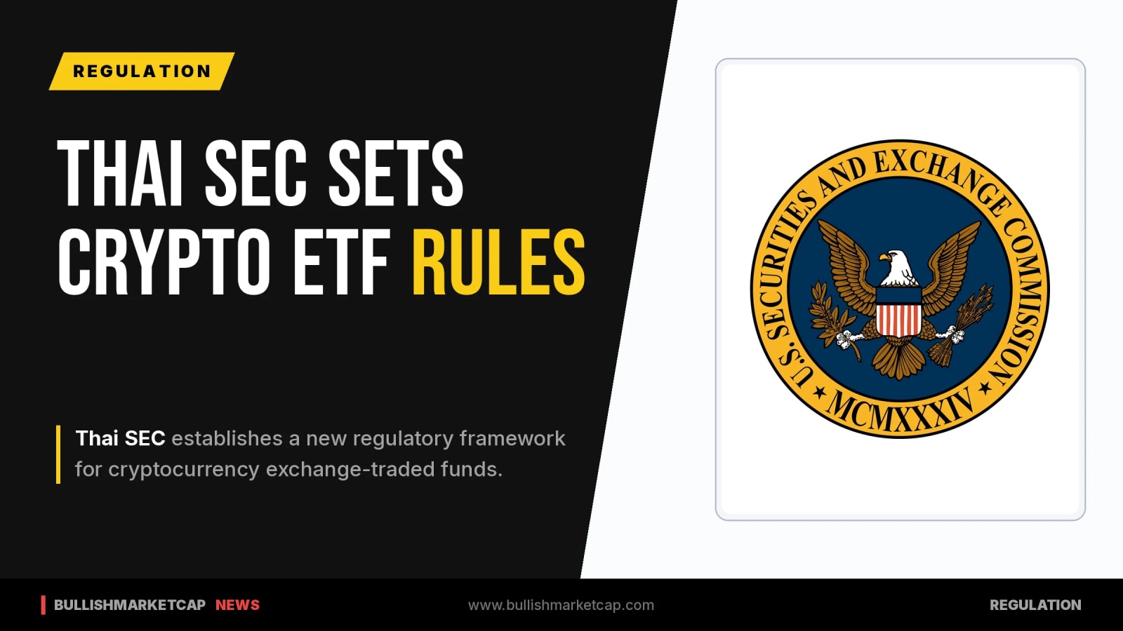 Thai SEC Introduces Crypto ETFs Regulatory Framework