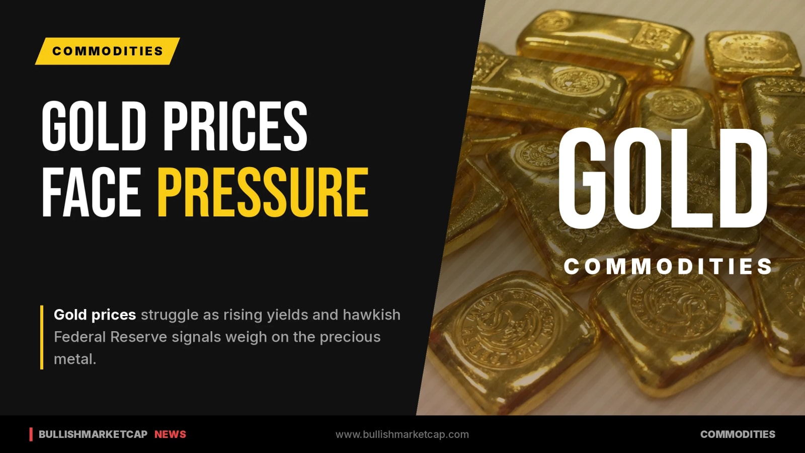 Gold Prices Face Downward Pressure From Rising Yields