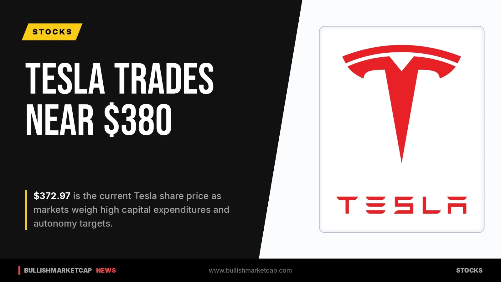 Tesla Trades Near $380 as Analysts Weigh AI and Robotaxis