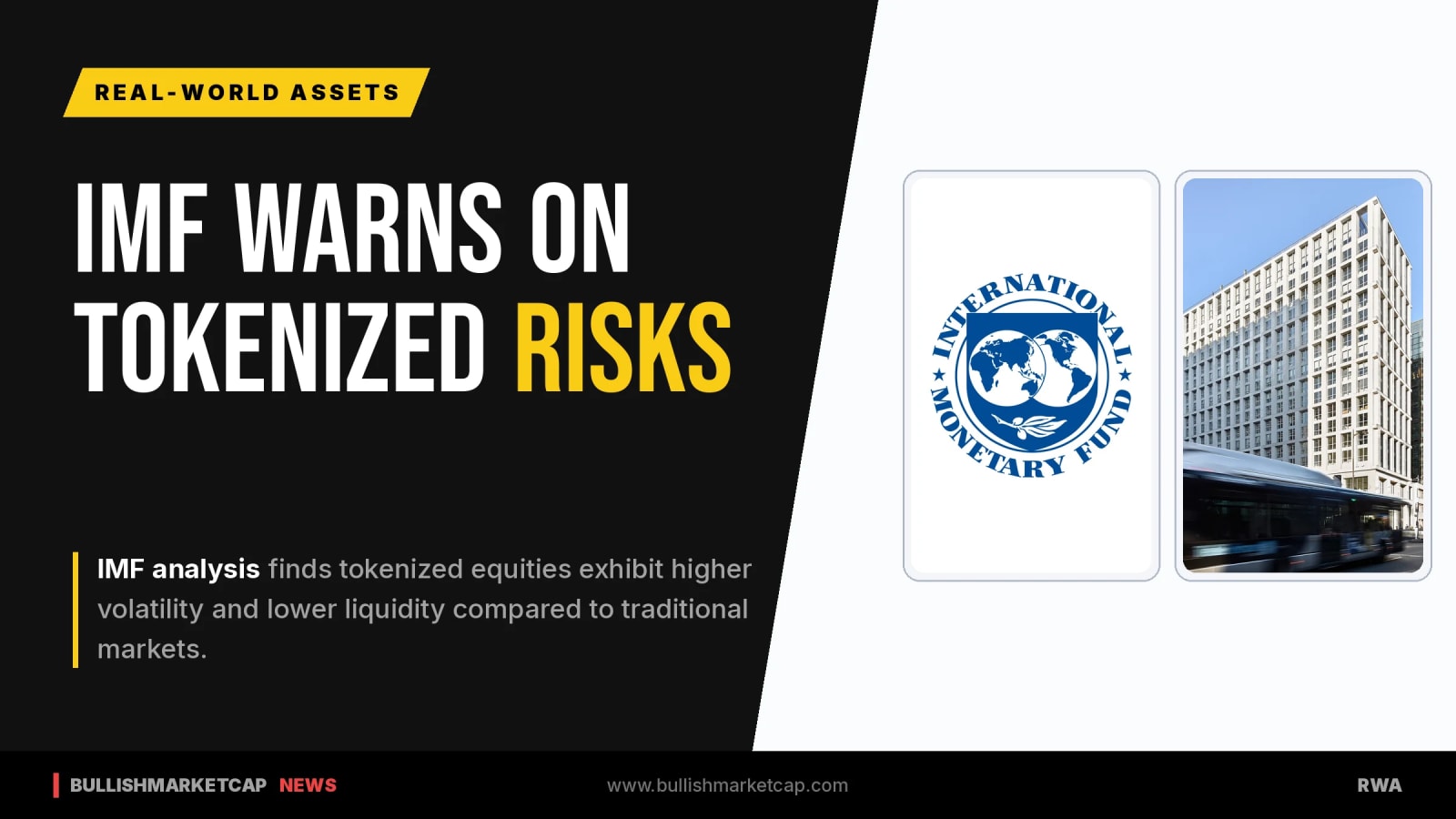 IMF Warns Tokenized Markets Amplify Financial Risks