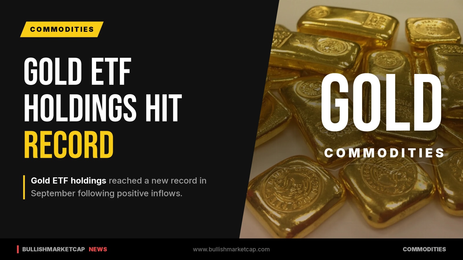 Positive ETF Gold Flows Push Holdings to New Record