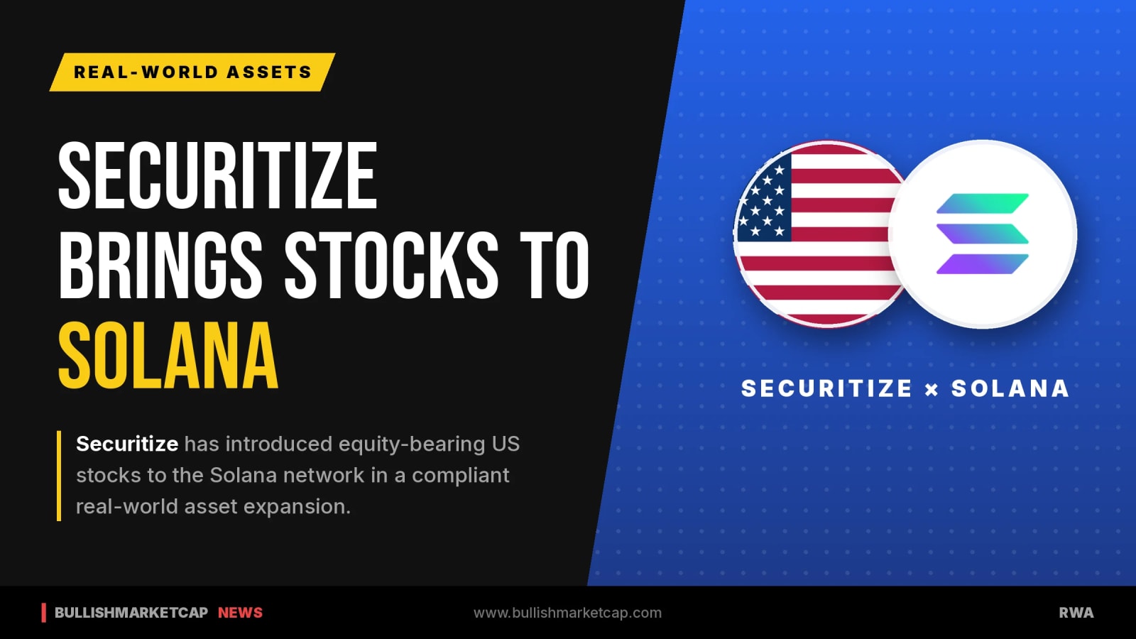 Securitize Brings Equity-Bearing US Stocks to Solana
