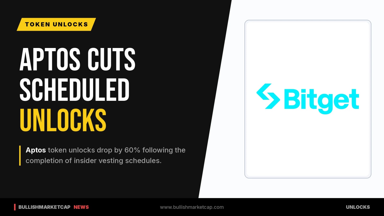 Aptos Cuts APT Unlocks by 60% as Insider Vesting Ends
