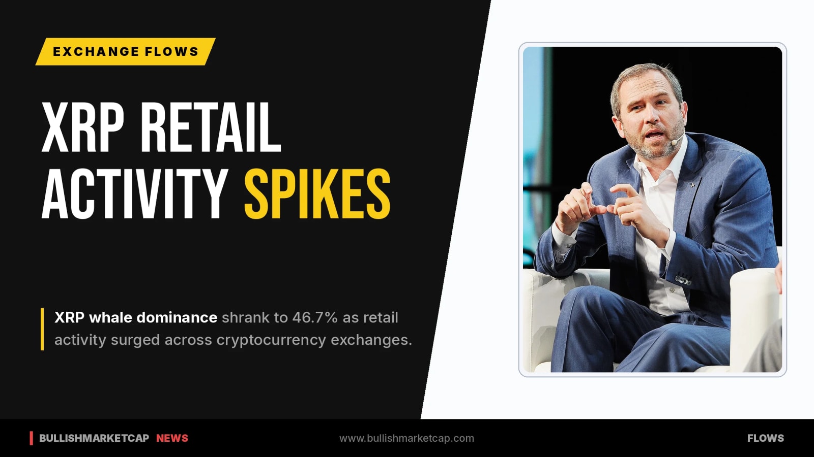 XRP Retail Activity Surges As Whale Dominance Dips
