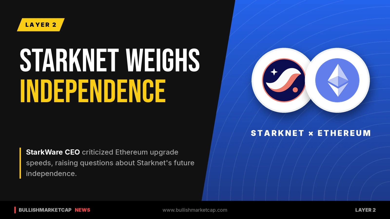 StarkWare CEO Questions Ethereum Upgrades Amid Independence Talk