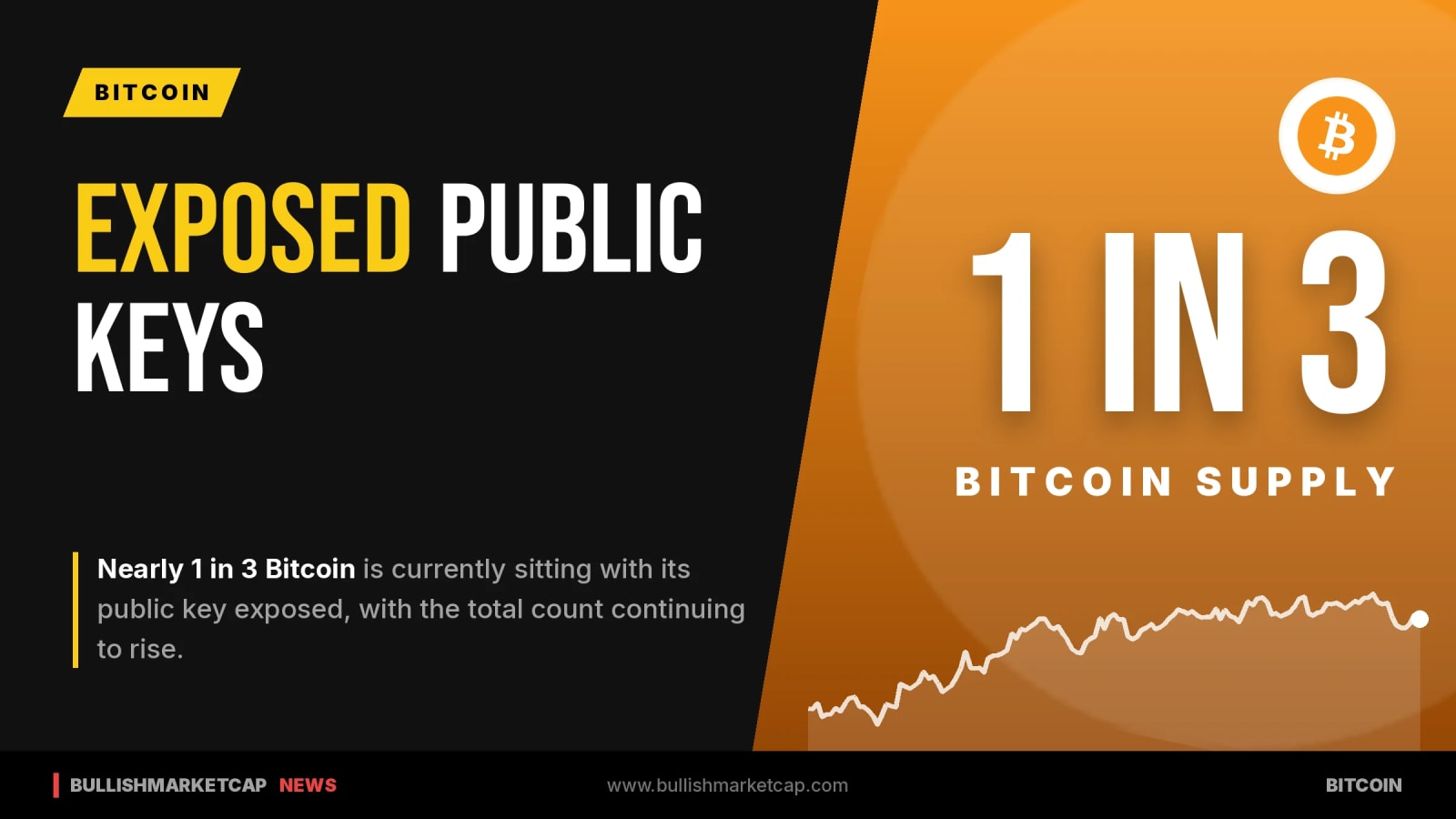 Nearly One in Three Bitcoin Public Keys Exposed