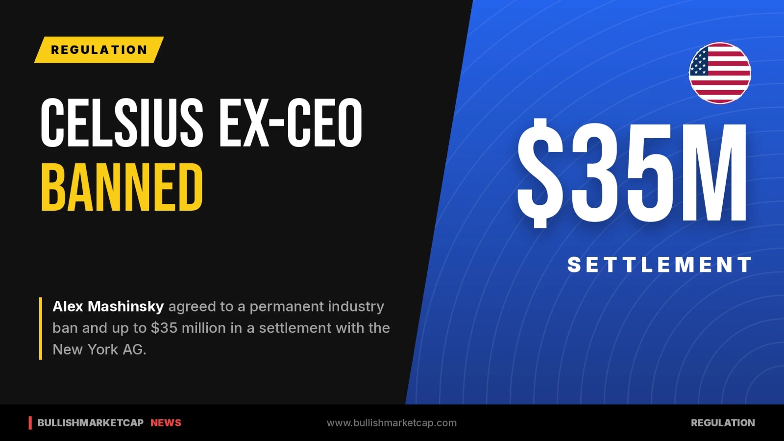 New York AG Secures $35 Million From Ex-Celsius CEO