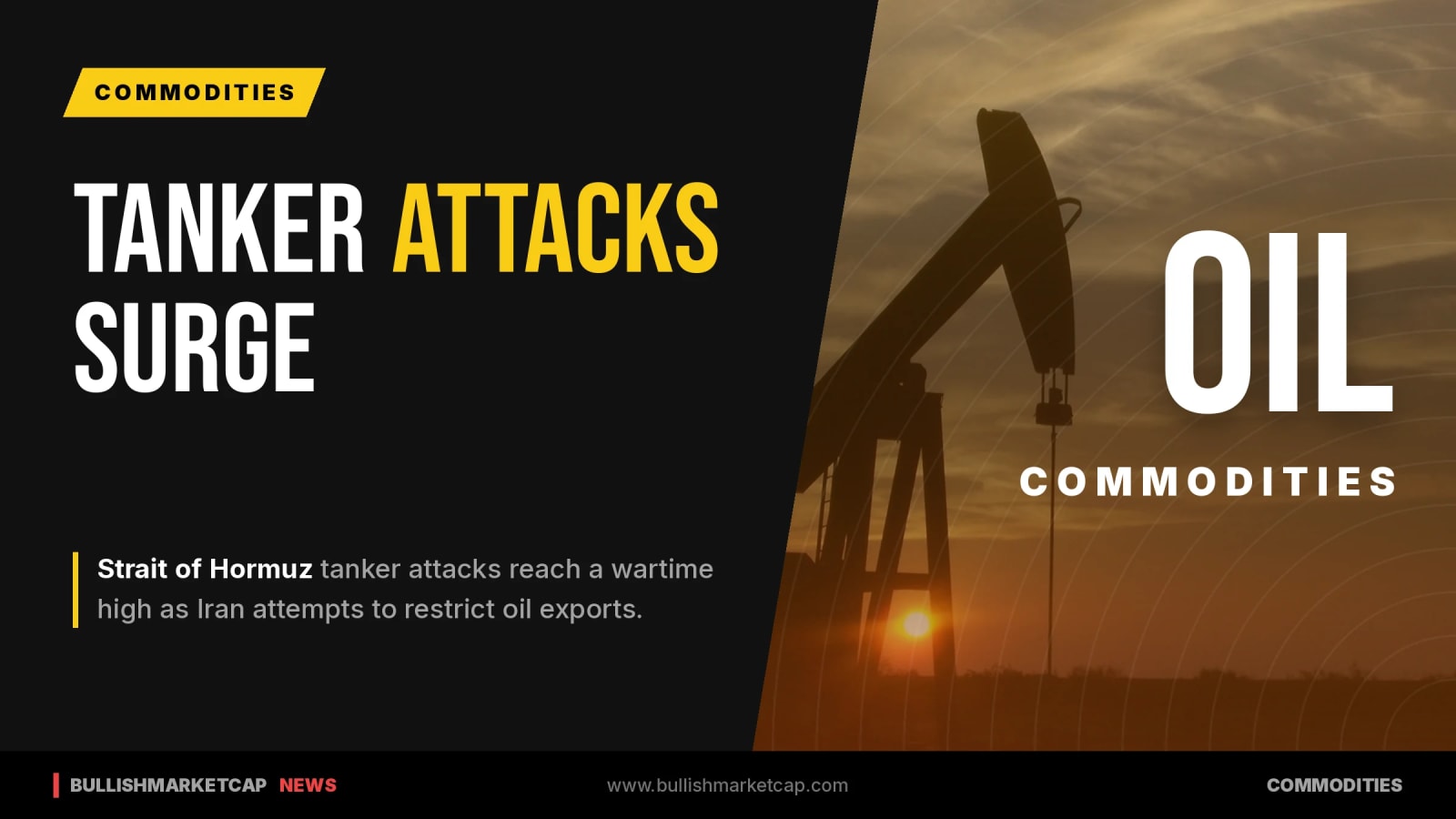 Strait of Hormuz Tanker Attacks Surge to Wartime High