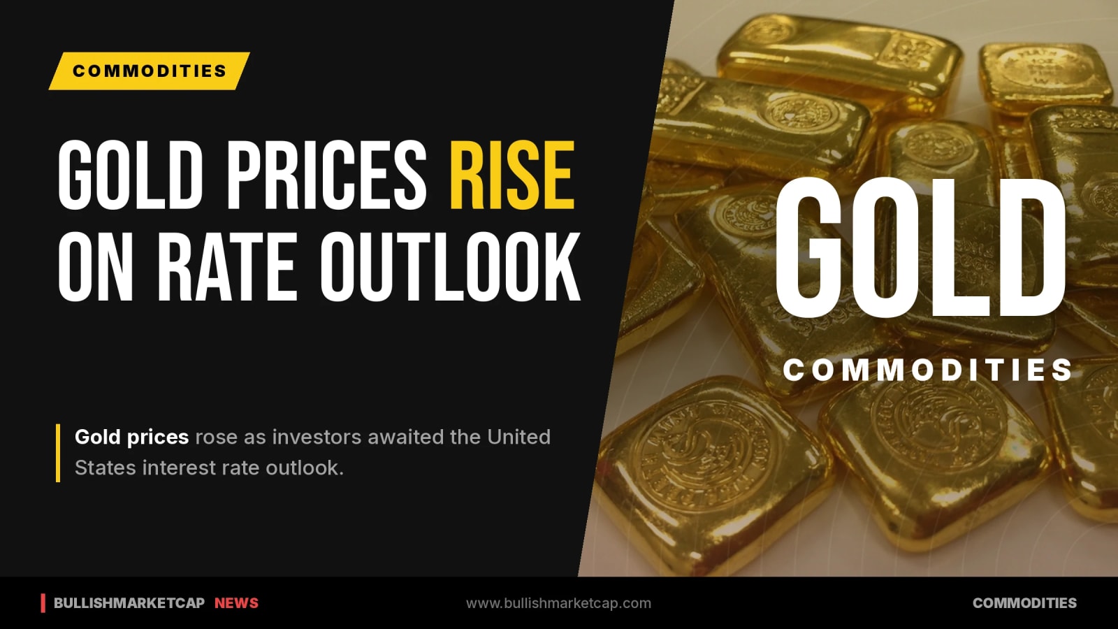 Gold Prices Rise as Investors Await US Interest Rate Outlook