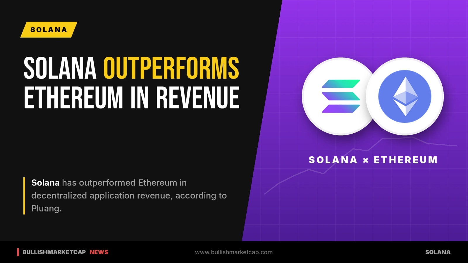 Solana Outperforms Ethereum in Decentralized Application Revenue