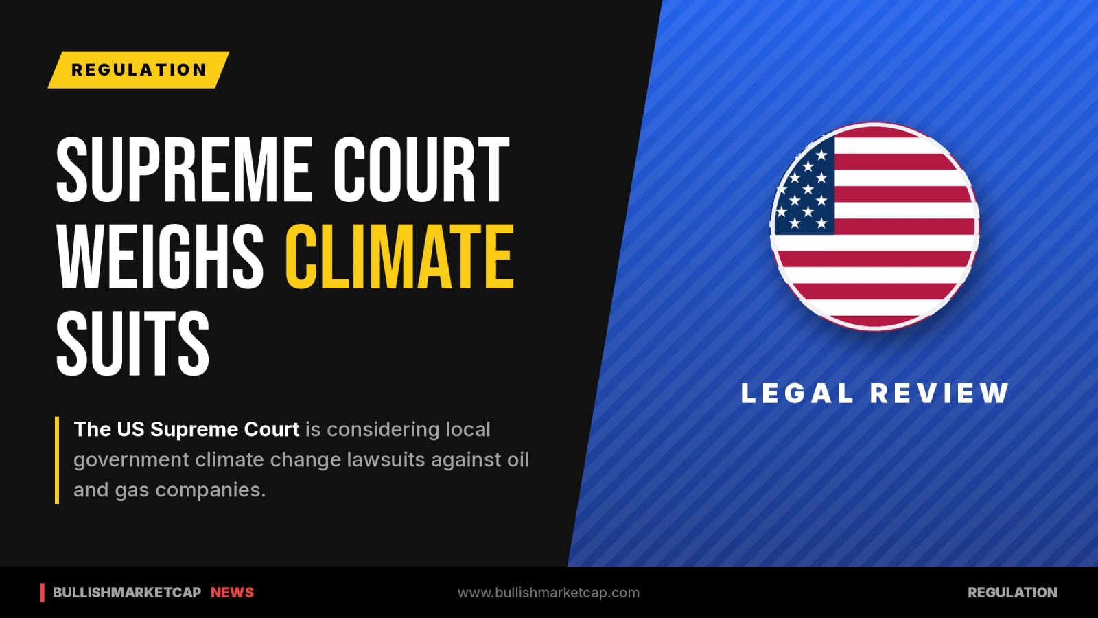 Supreme Court Weighs Climate Lawsuits Against Energy Firms