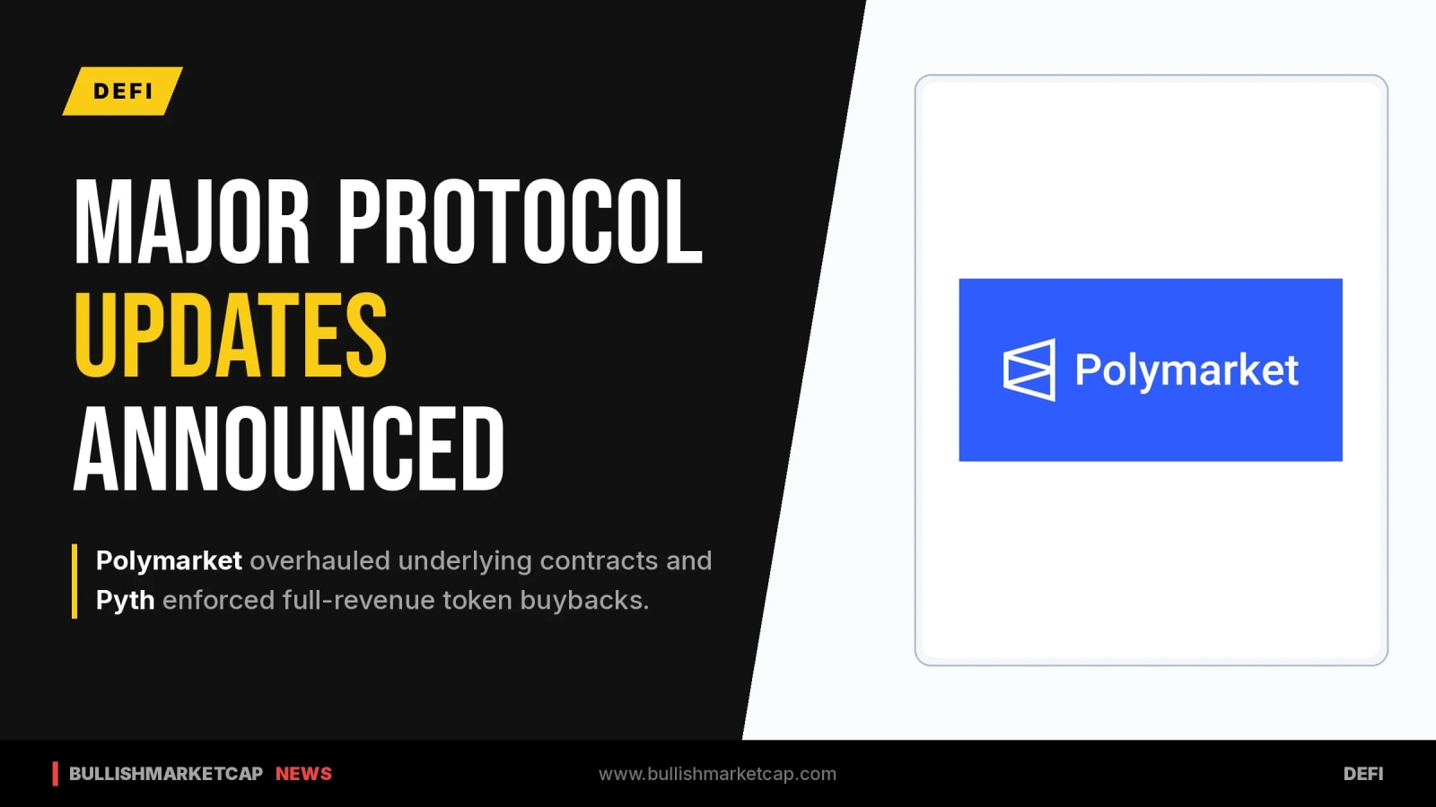 Polymarket and Pyth Network Announce Major Project Updates