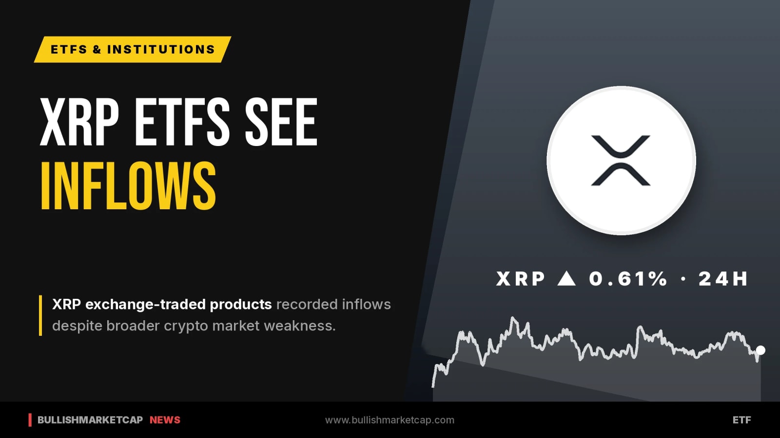 XRP ETFs See Inflows Despite Crypto Market Weakness