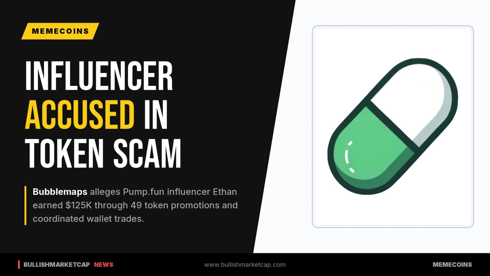 Bubblemaps Accuses Pump.fun Influencer Ethan of $125K Scam