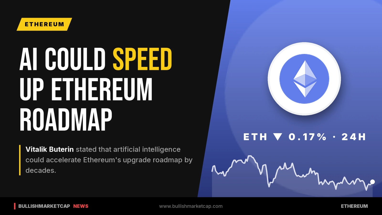 Vitalik Buterin Says AI Could Speed Up Ethereum Upgrades