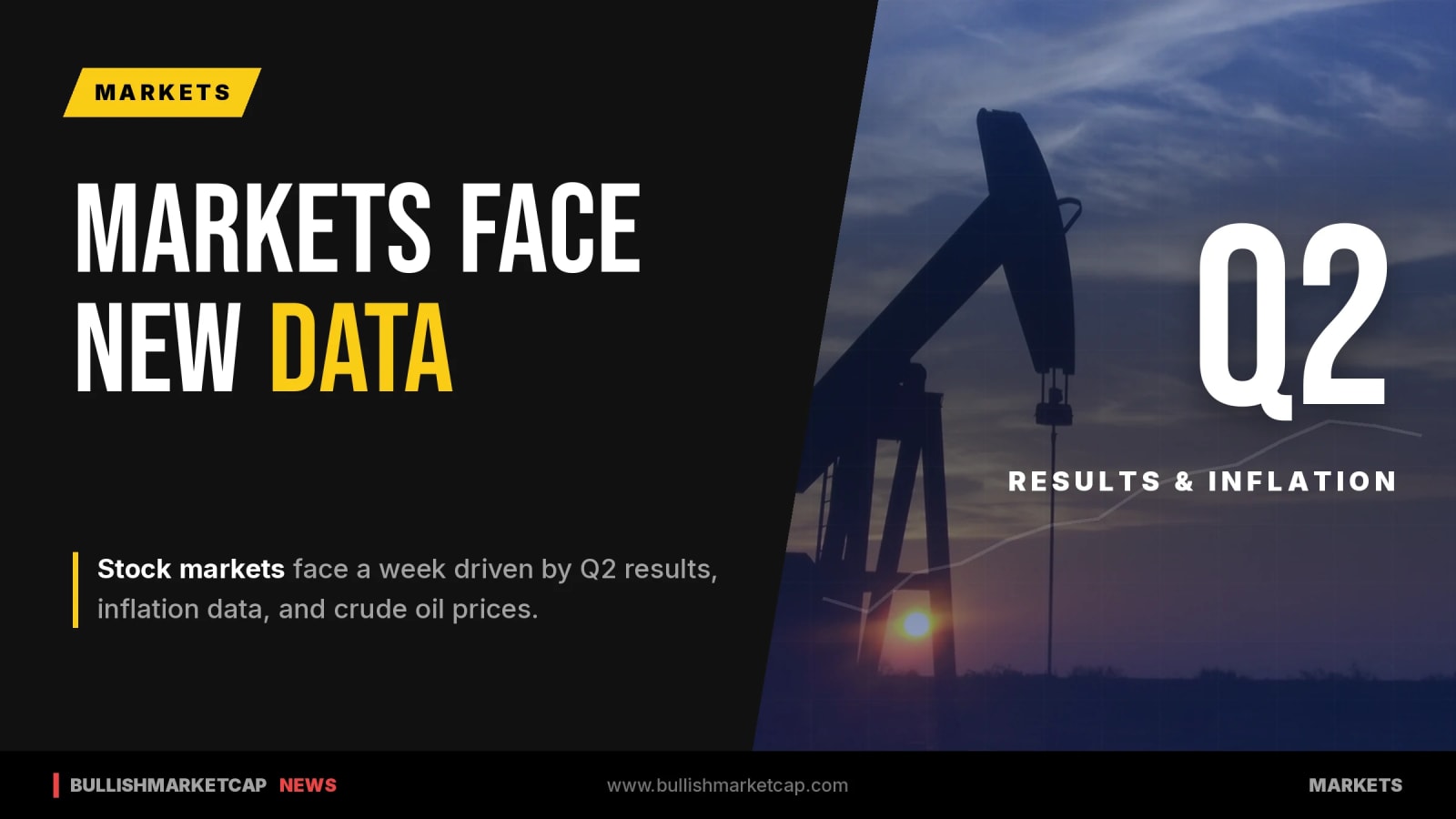 Stock Markets Face Q2 Results And Inflation Data This Week