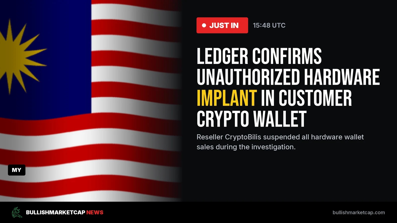 Ledger Confirms Hidden Chip in Wallet Amid Theft Claims