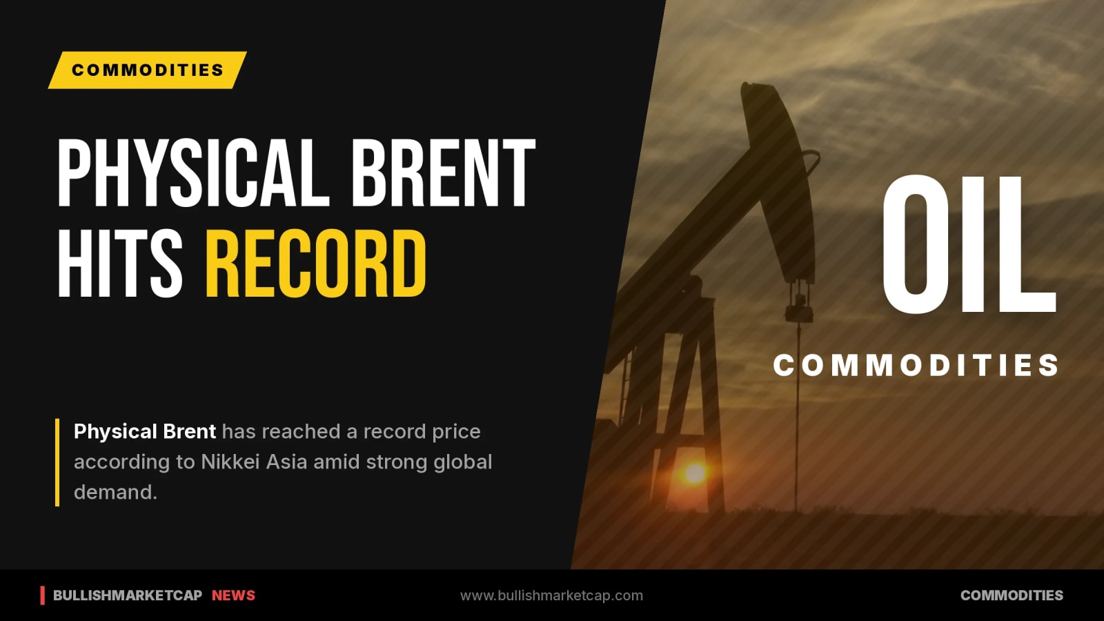 Physical Brent Reaches Record High Amid Intense Global Demand