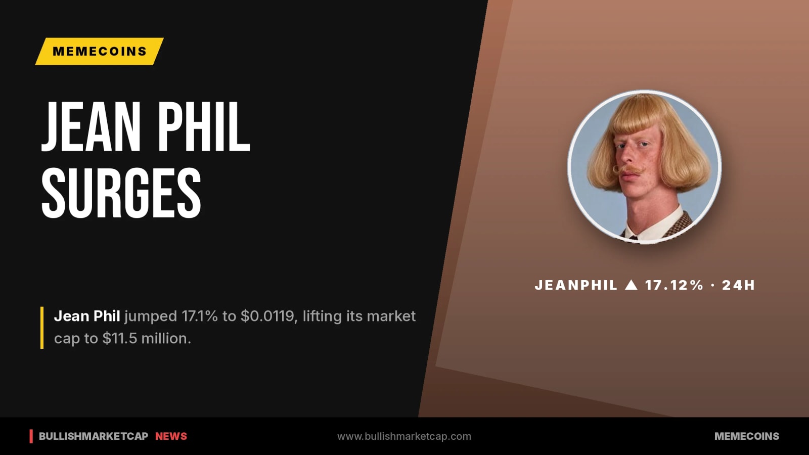 Jean Phil Leads Pump.fun Tokens With 17% Jump