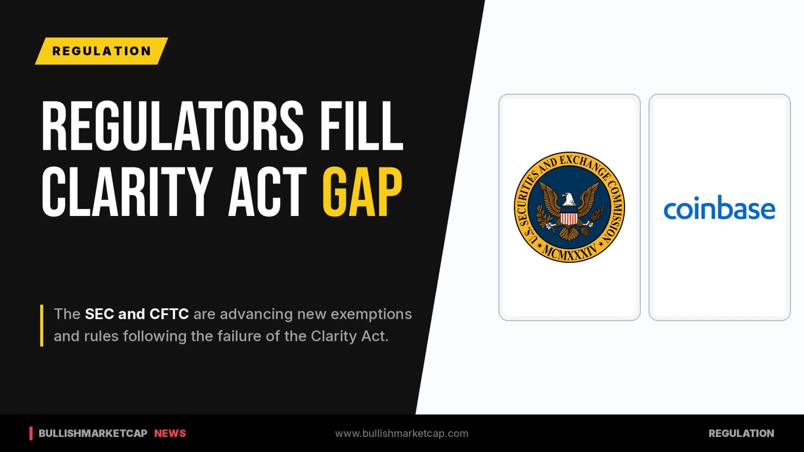 U.S. Regulators Fill Crypto Gap After Clarity Act Stall