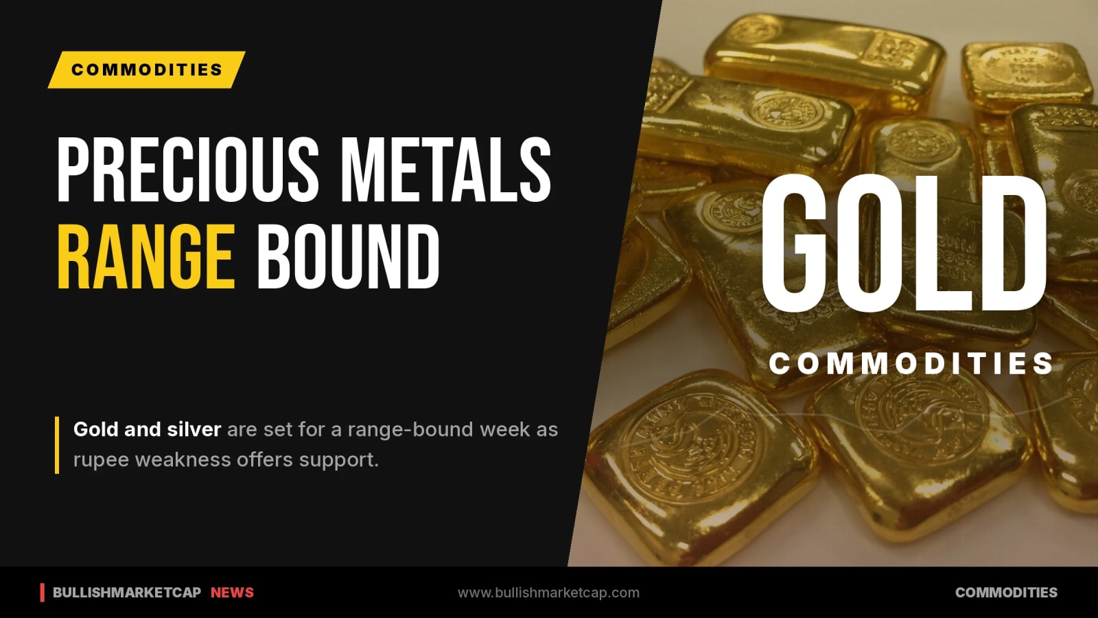 Gold And Silver Face Range-Bound Week Amid Rupee Weakness