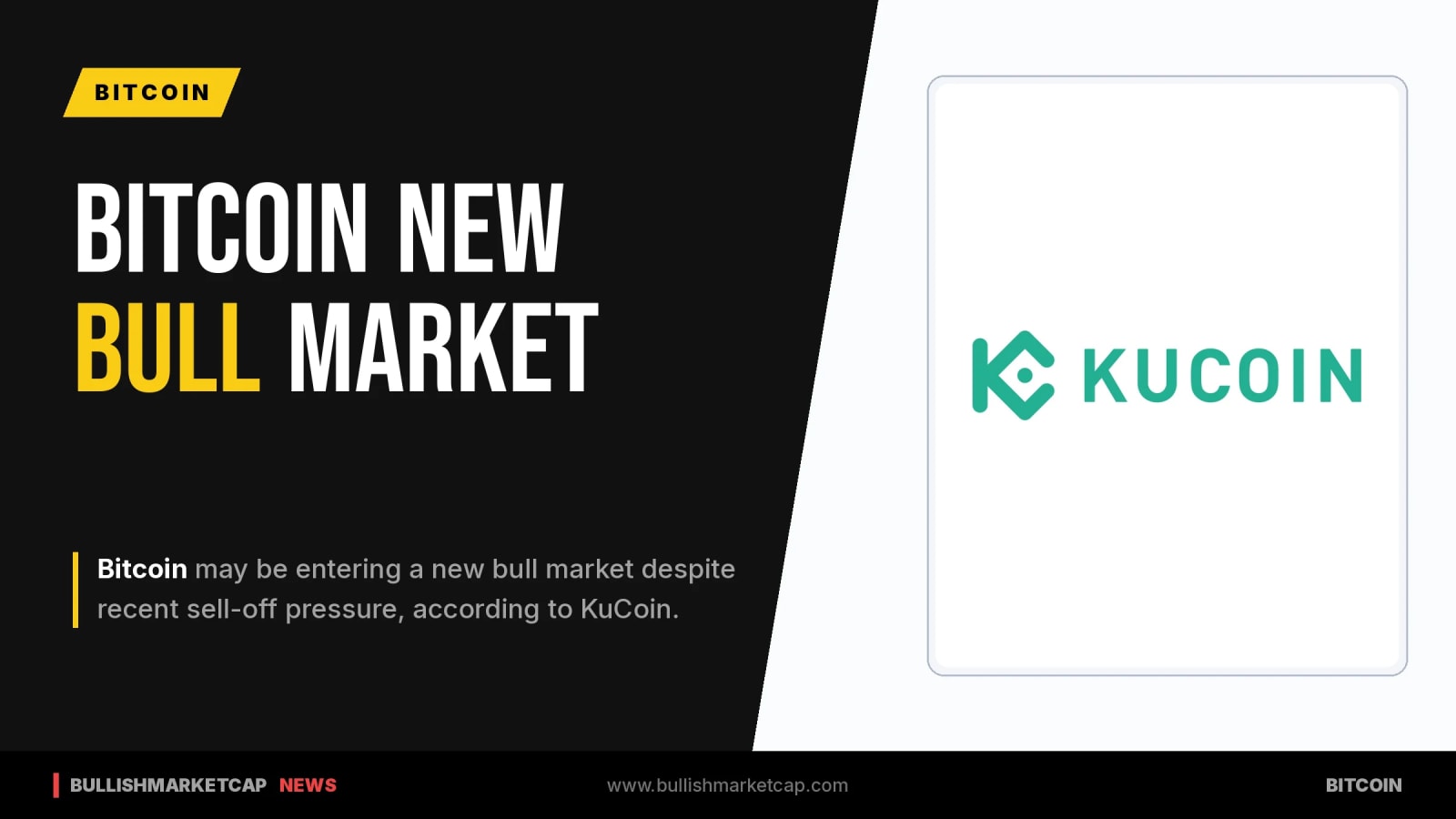 Bitcoin May Be Entering New Bull Market, KuCoin Says