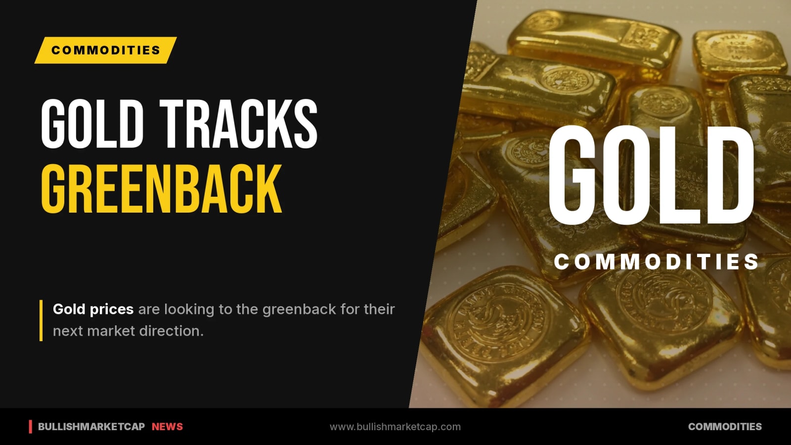 Gold Looks To Greenback For Next Direction