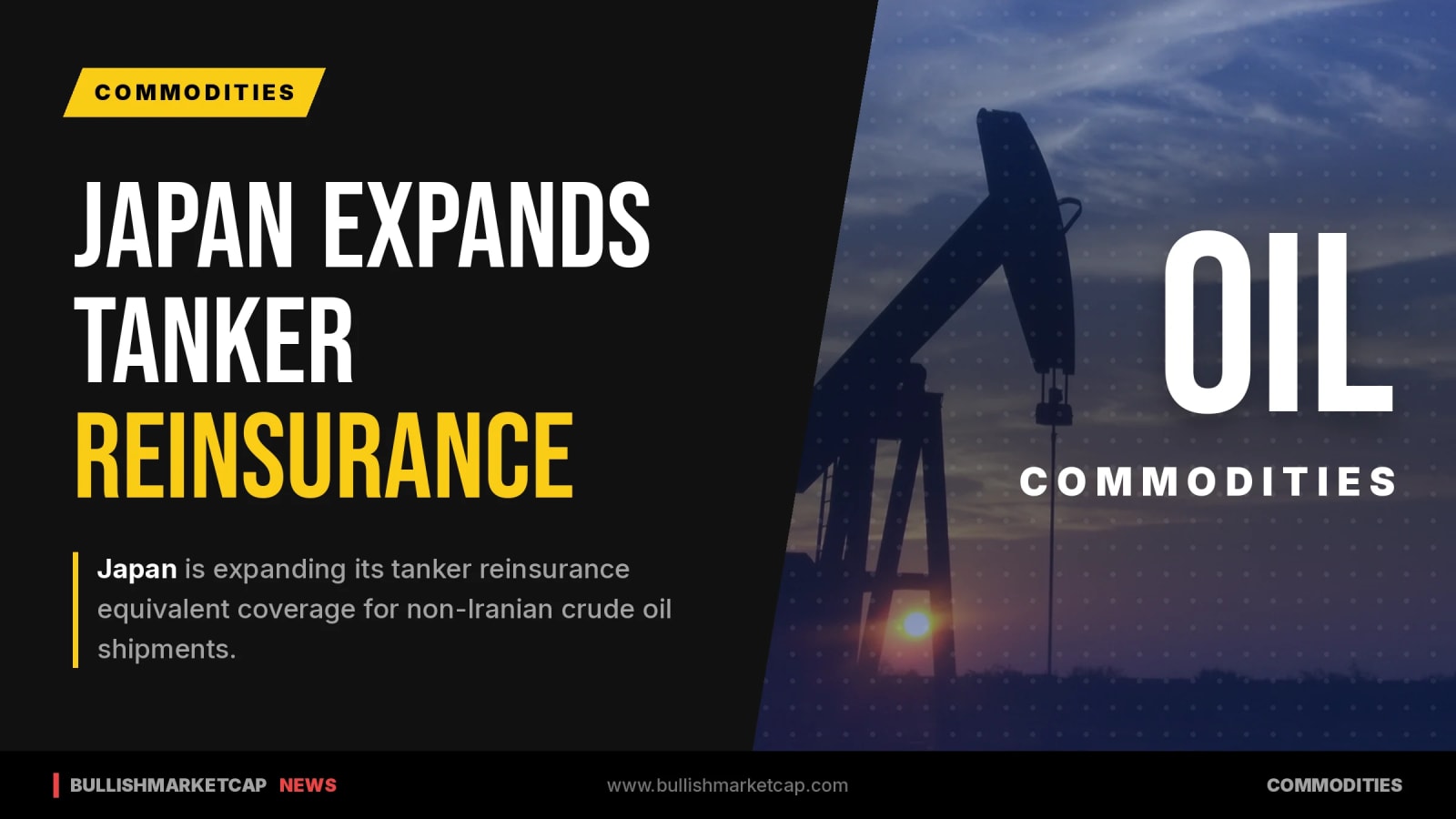 Japan Expands Tanker Reinsurance for Non-Iranian Crude