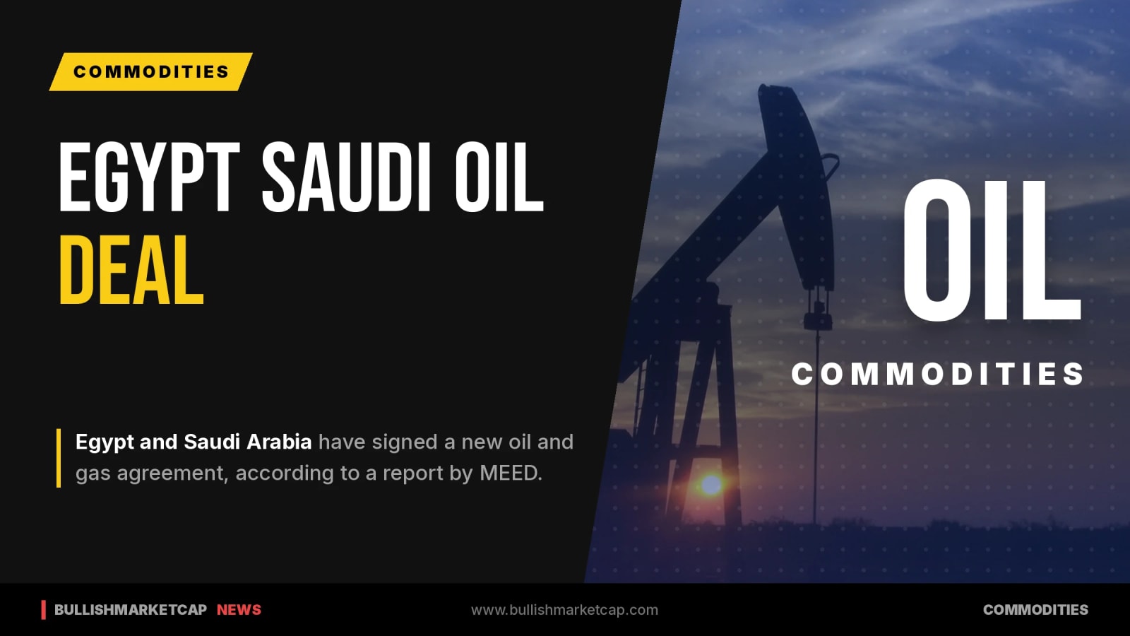 Egypt and Saudi Arabia Sign Oil and Gas Deal