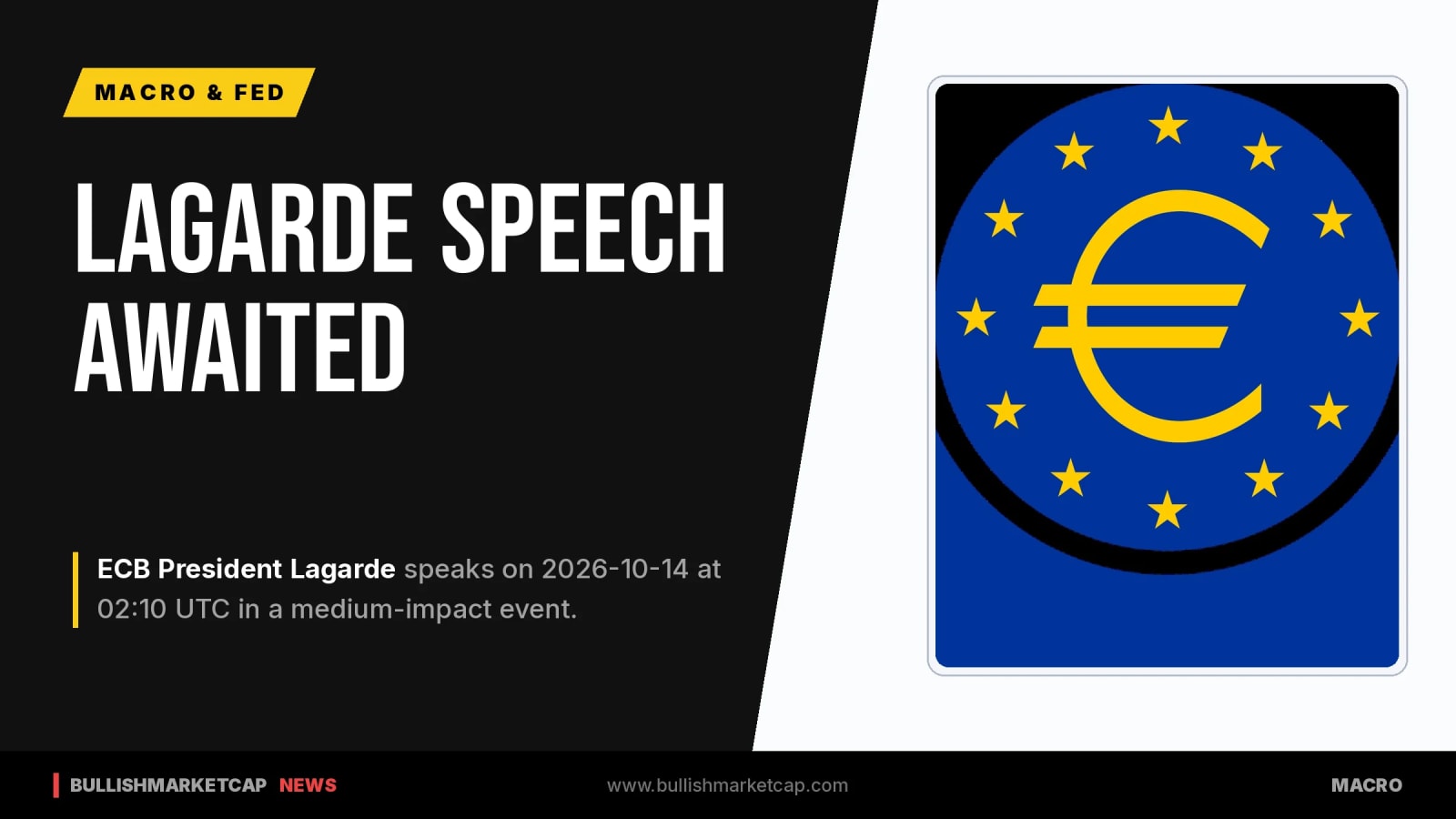 ECB President Lagarde Prepares to Speak