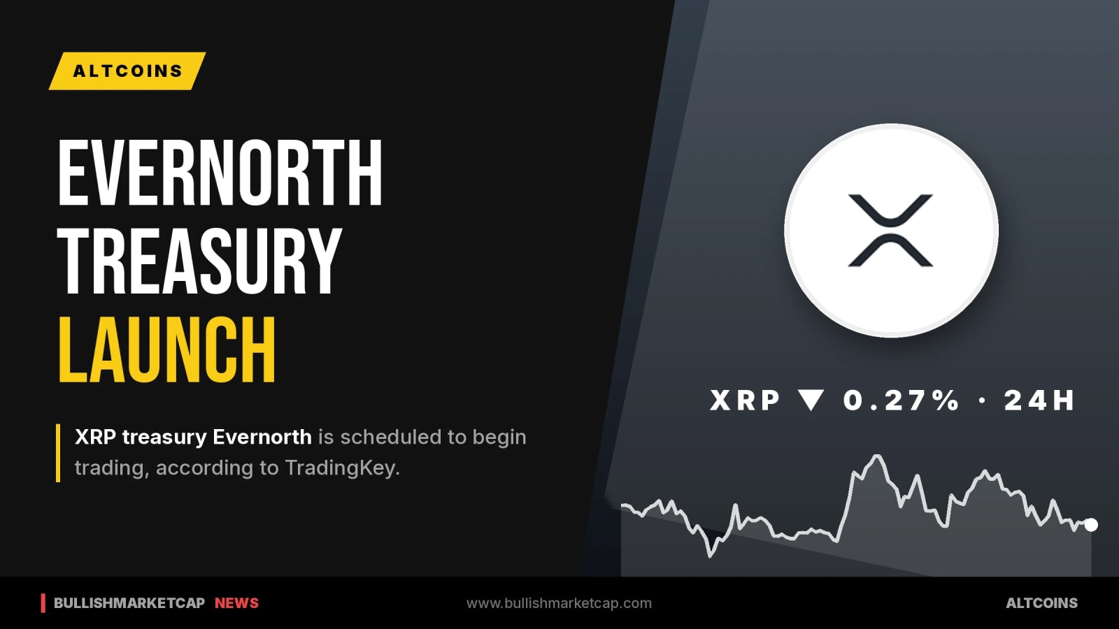 XRP Treasury Evernorth Prepares to Launch Trading