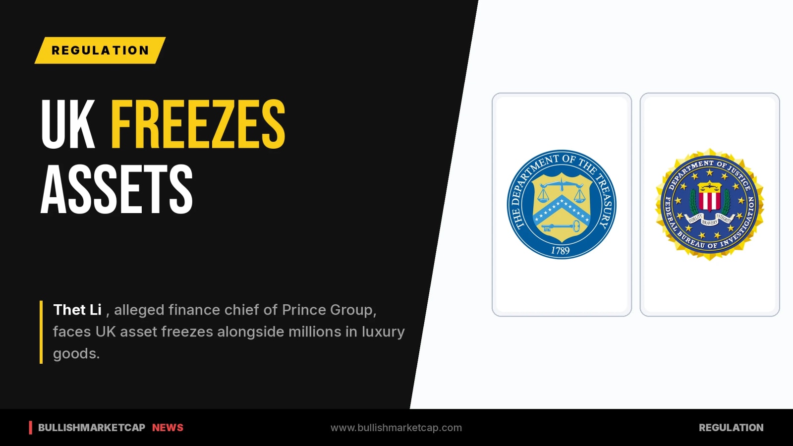 UK Freezes $12M Penthouse of Alleged Prince Group Finance Chief