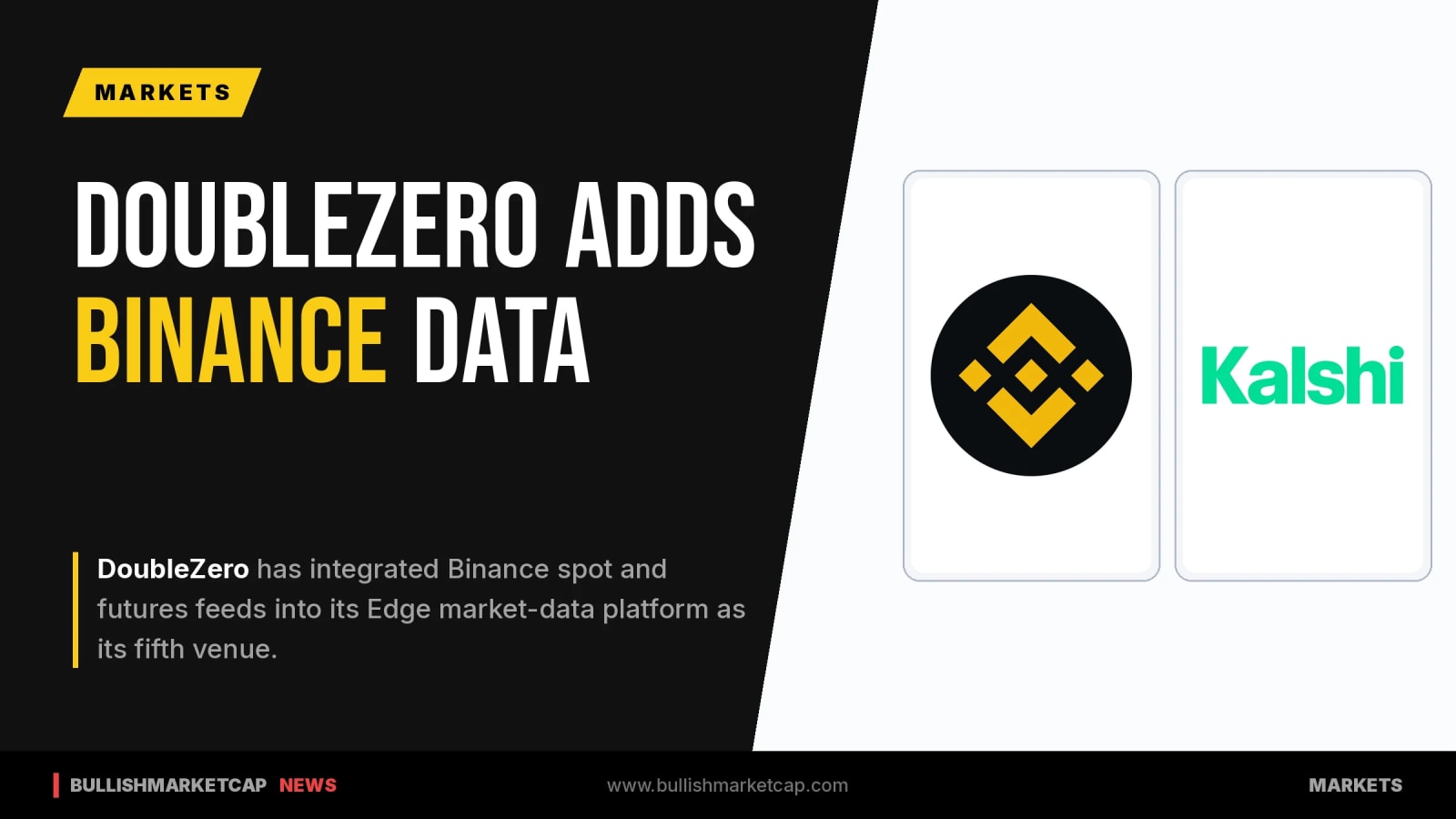 DoubleZero Adds Binance Spot and Futures Data to Edge Network