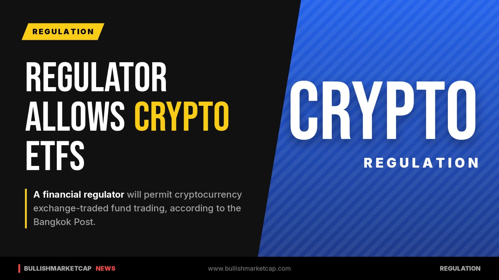 Regulator to Allow Crypto ETF Trading