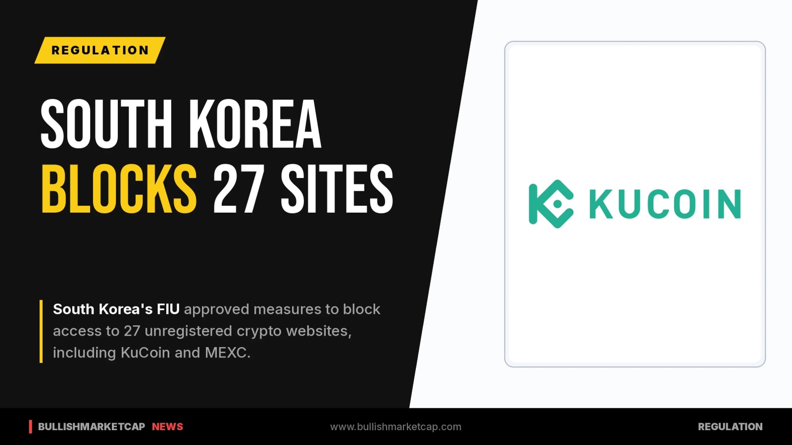 South Korea Blocks 27 Unregistered Crypto Websites