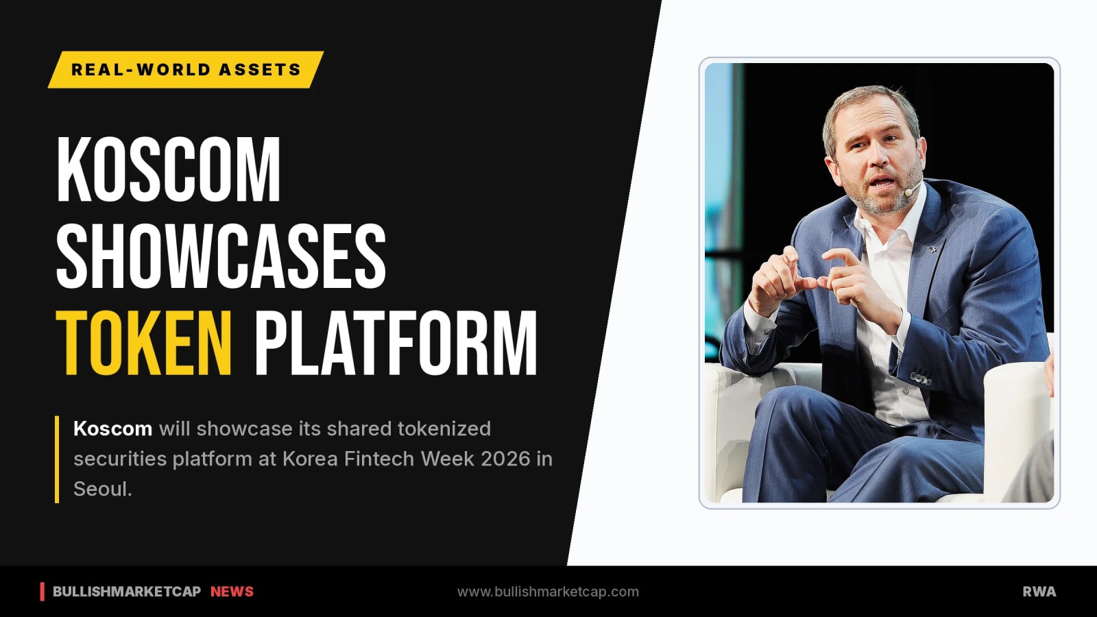Koscom to Showcase Tokenized Securities Platform in Seoul