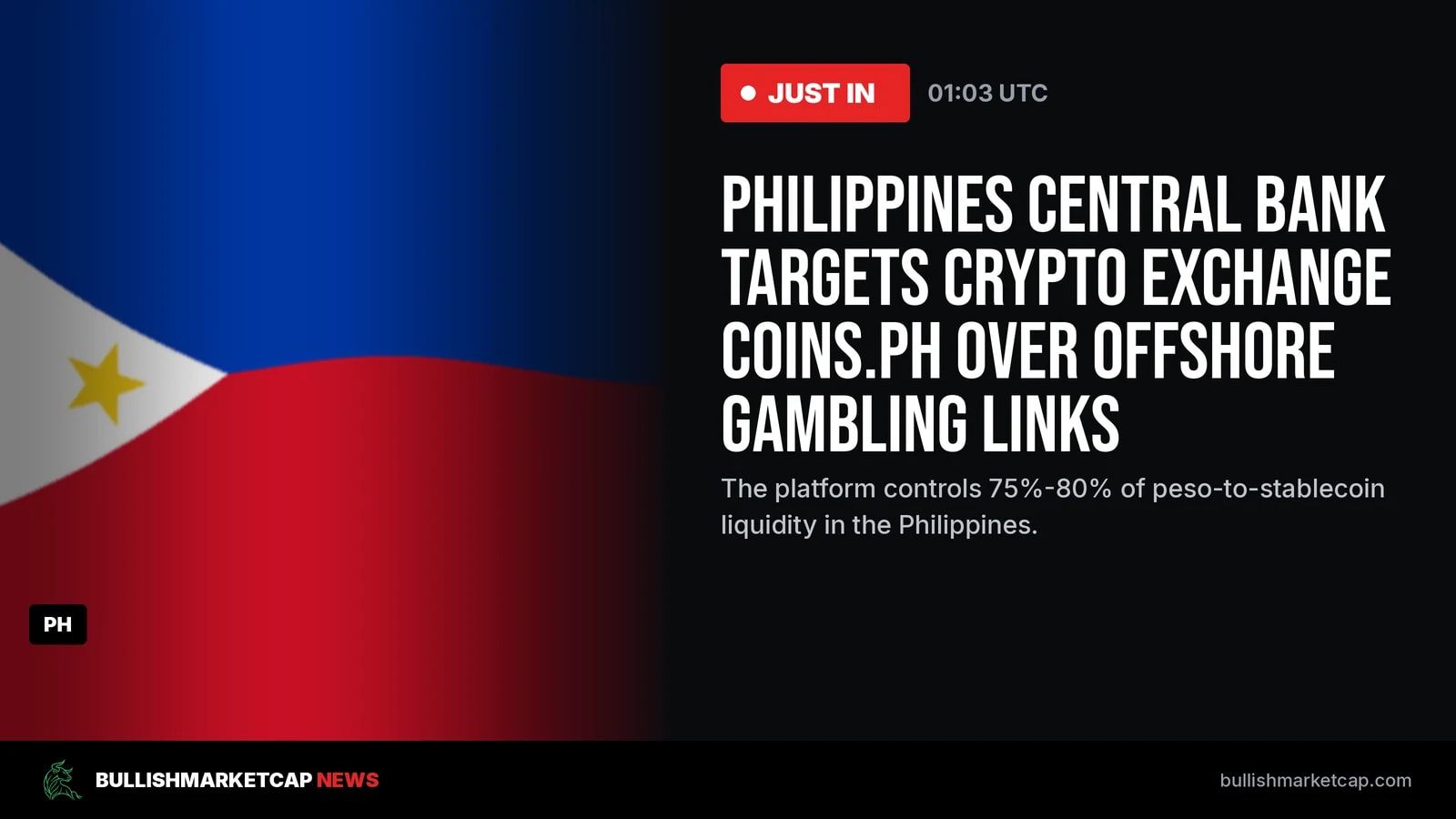 Philippines Central Bank Targets Coins.ph Over Gaming Links