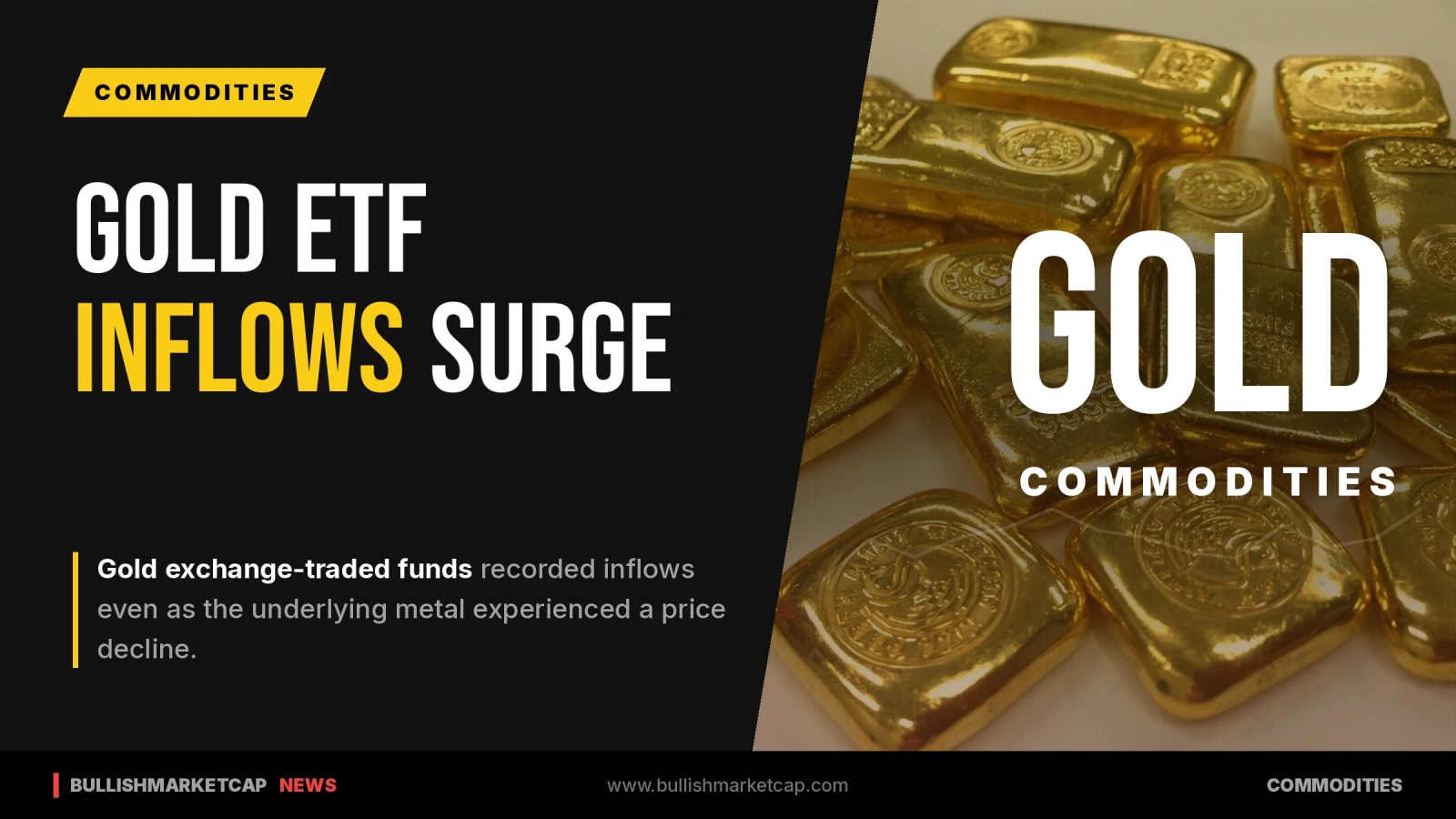 Gold ETF Inflows Rise Despite Price Drop