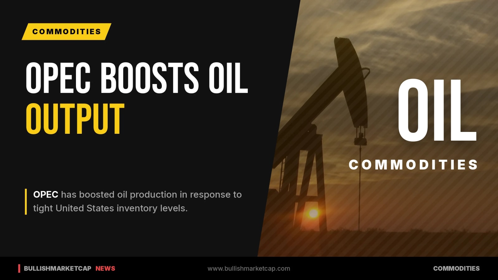 OPEC Boosts Oil Output Amid Tight U.S. Inventories
